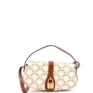 Celine Tabou Clutch With Strap Triomphe #229556C15B